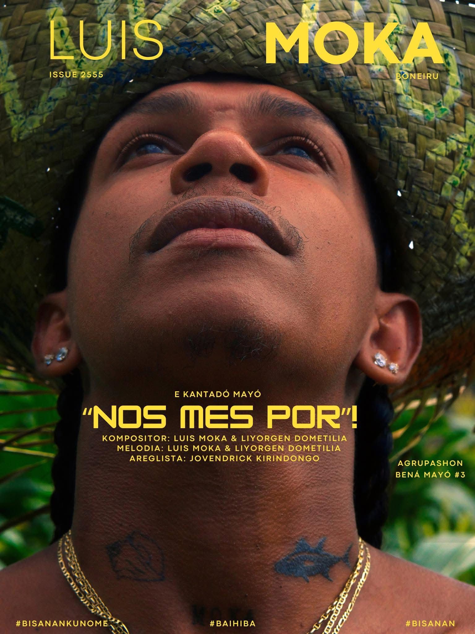 Artista Boneiriano Luis Moka den klasifikashon pa final di Kantadó Mayó na Kòrsou